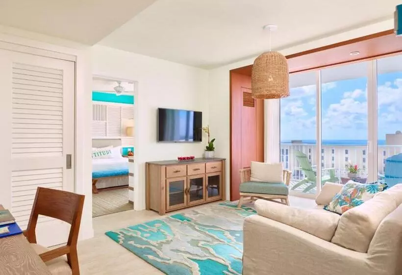 キングサイズベッドのスイートルーム, Margaritaville Hollywood Beach Resort