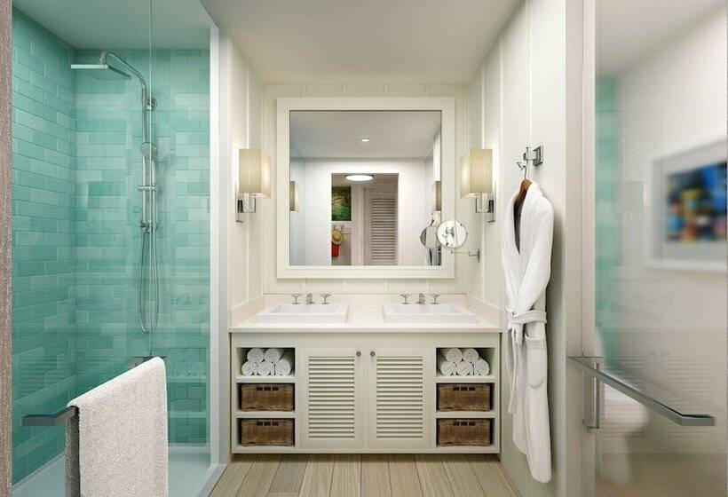 带2个双人床的标准工作室, Margaritaville Hollywood Beach Resort