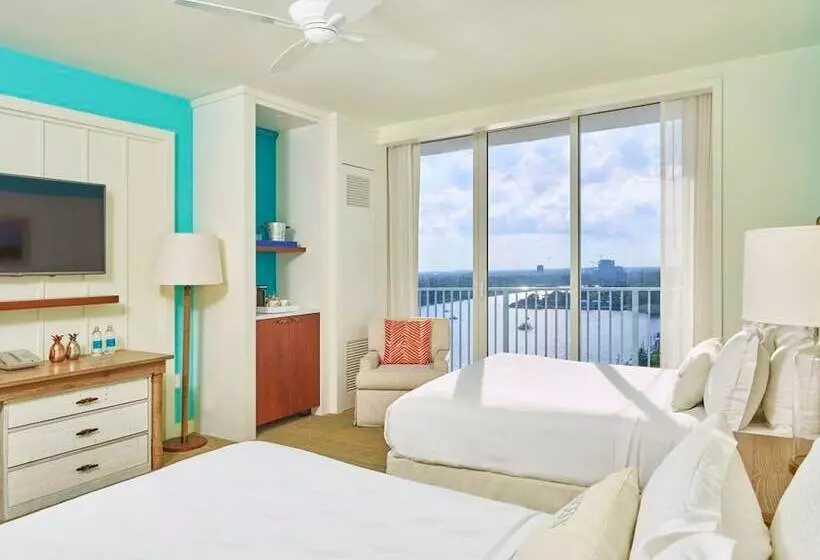 ２ダブルベッドのスタンダードルーム, Margaritaville Hollywood Beach Resort