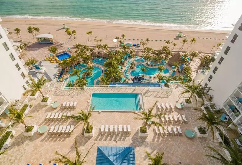 ２ダブルベッドのスタンダードルーム, Margaritaville Hollywood Beach Resort