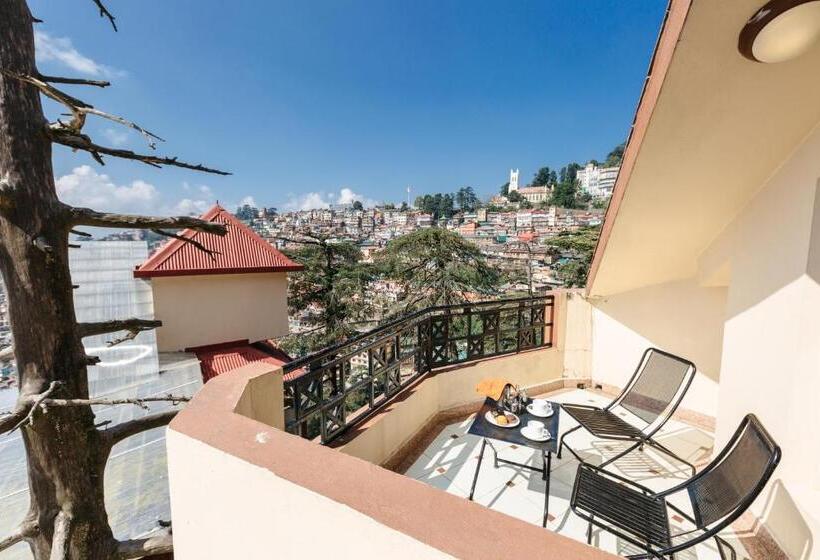 اتاق پریمیوم با بالکن, Willow Banks   Boutique 4 Star Hotel On The Mall Road Shimla