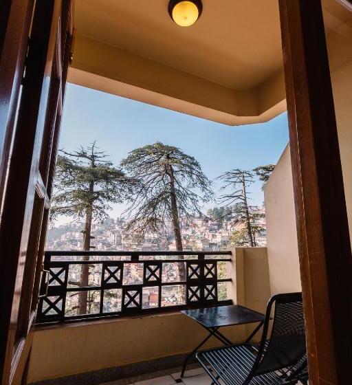 발코니가 있는 프리미엄 룸, Willow Banks   Boutique 4 Star Hotel On The Mall Road Shimla