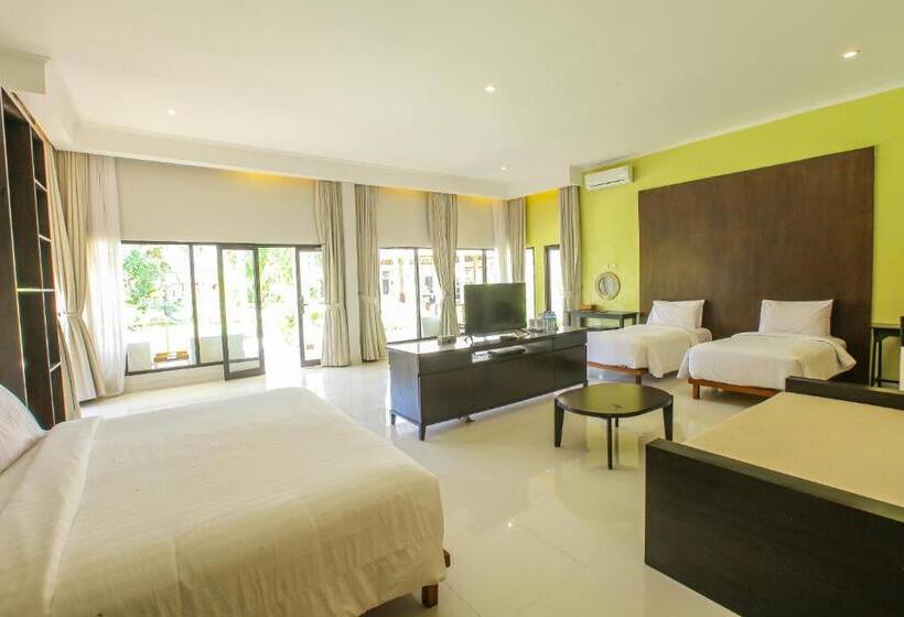 패밀리 룸, Jambuluwuk Oceano Gili Trawangan