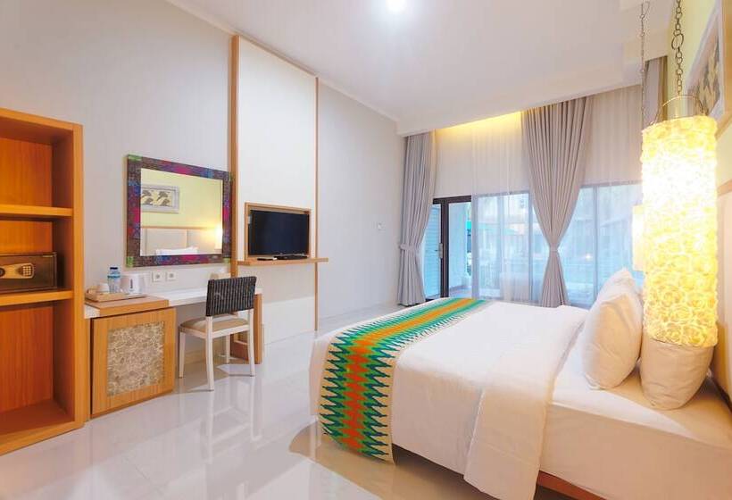 디럭스 4인 룸, Jambuluwuk Oceano Gili Trawangan