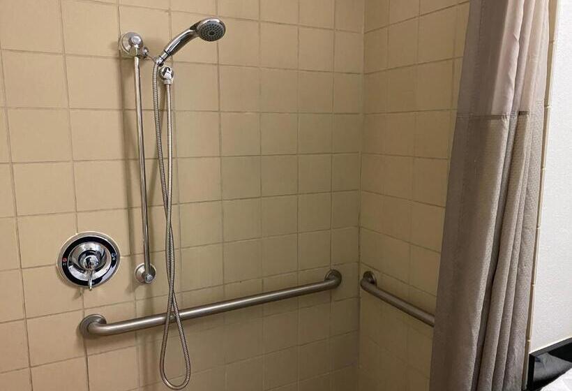 장애인을 위한 킹사이즈 침대 스탠다드 룸, Motel 6memphis, Tn  Downtown