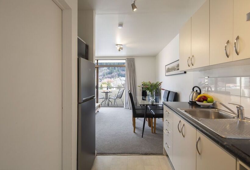 バルコニー付き1ベッドルームアパートメント, Abba Court Motel & Apartments