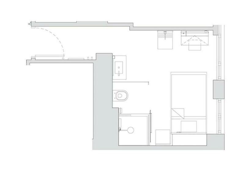 标准间带双层床, Arlo Soho
