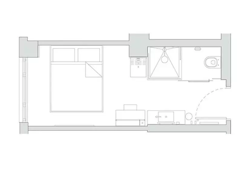 Standard-huone Queen-vuode, Arlo Soho