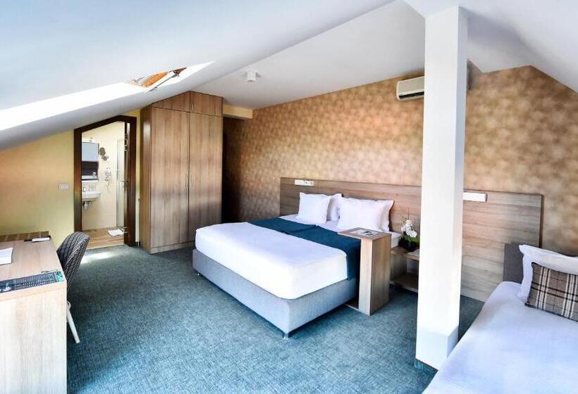 اتاق استاندارد سه نفره, Garni Hotel Mint