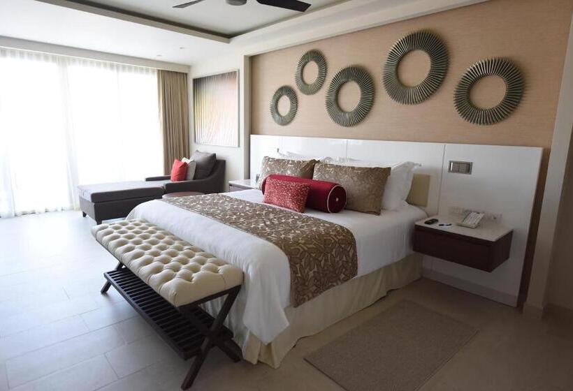 Deluxe Junior Suite met Uitzicht op Zee, Hideaway at Royalton Riviera Cancun, An Autograph Collection - All Inclusive Resort - Adults Only