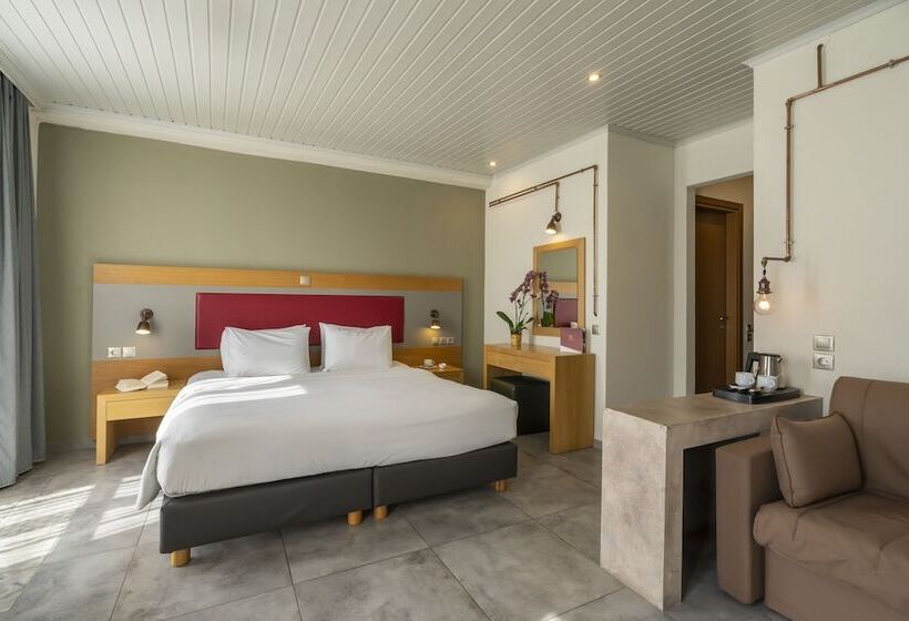 غرفة ديلوكس مطلّة علي البحر, Kastalia Boutique