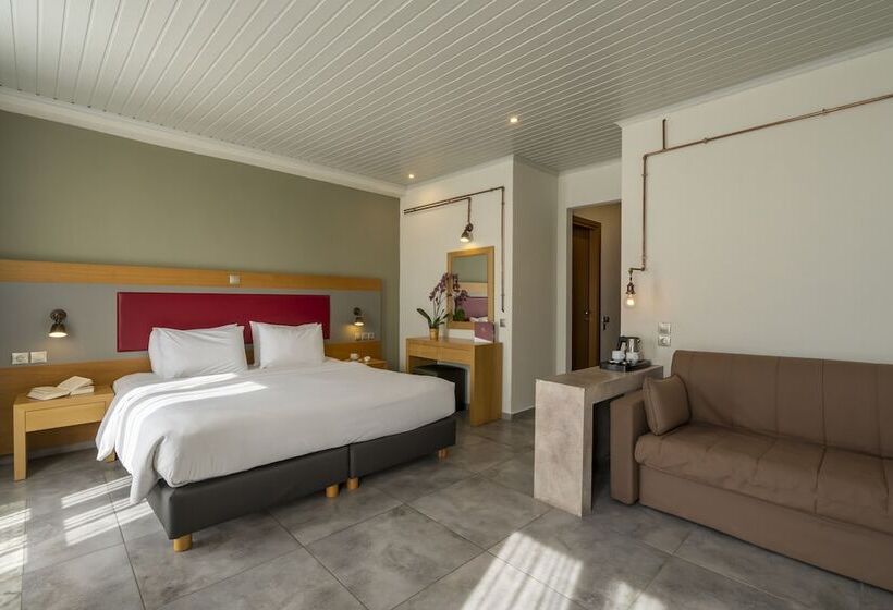 غرفة ديلوكس مطلّة علي البحر, Kastalia Boutique