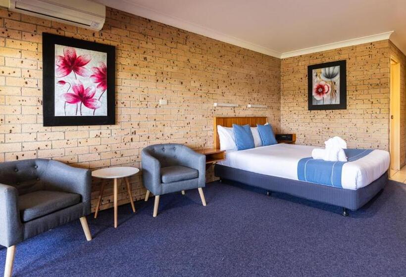 חדר סטנדרט עם מרפסת, Midlands Motel