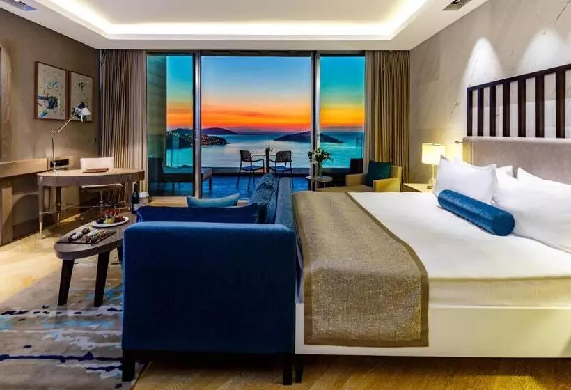 اتاق لوکس با تخت بزرگ, Sirene Luxury Hotel Bodrum