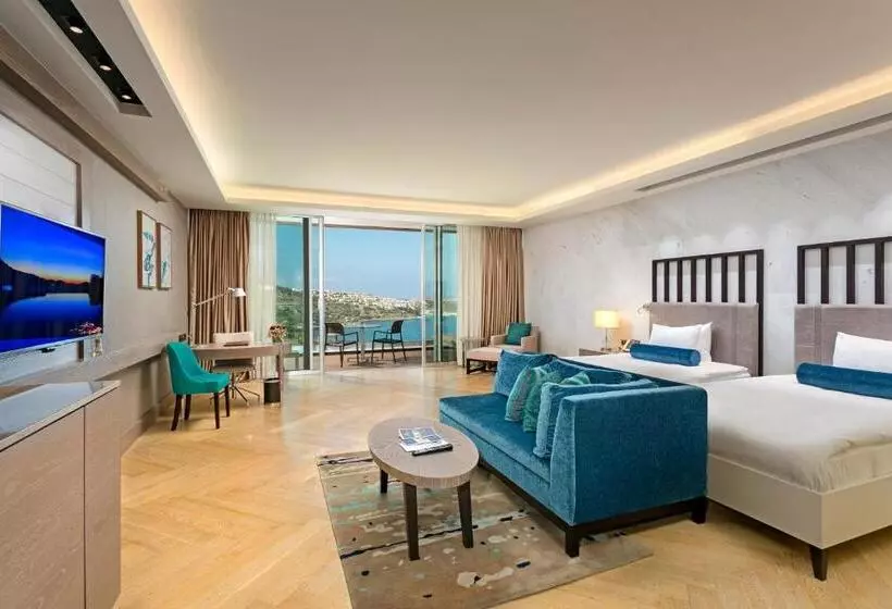 اتاق لوکس با چشم‌انداز دریا, Sirene Luxury Hotel Bodrum