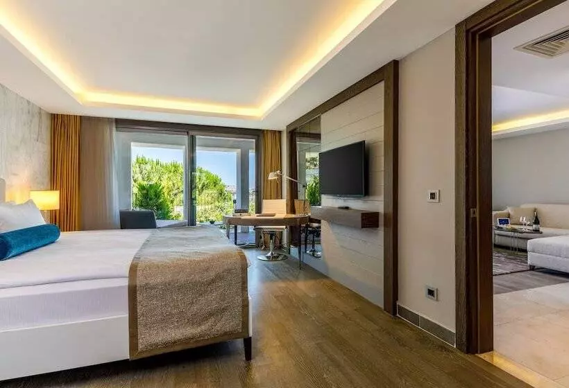 اتاق لوکس با چشم‌انداز دریا, Sirene Luxury Hotel Bodrum