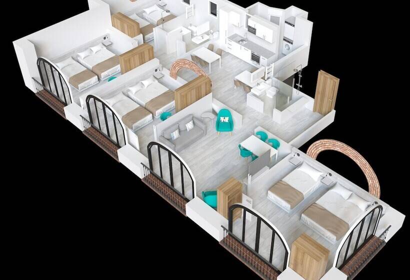 Апартаменты 4 Спальни, Stay Together Barcelona Apartments