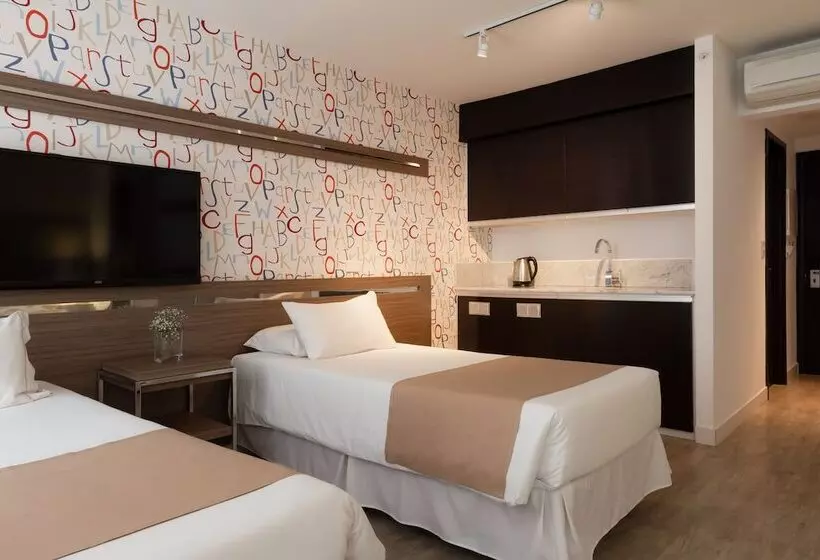 スタンダード4人部屋, Vivaldi Hotel Loft Punta Carretas
