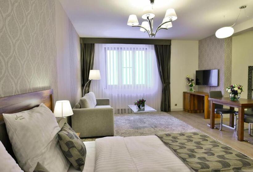 Deluxe-huoneisto 1 Makuuhuone, Miodowa