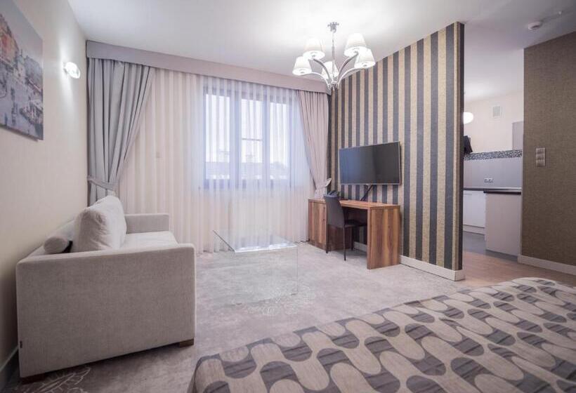 Superior-huoneisto 1 Makuuhuone, Miodowa