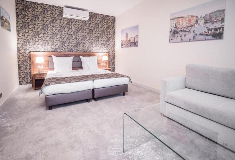 Superior-huoneisto 1 Makuuhuone, Miodowa