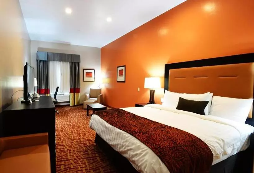 身障者適用キングサイズベッドルーム, Best Western Plus Zion West