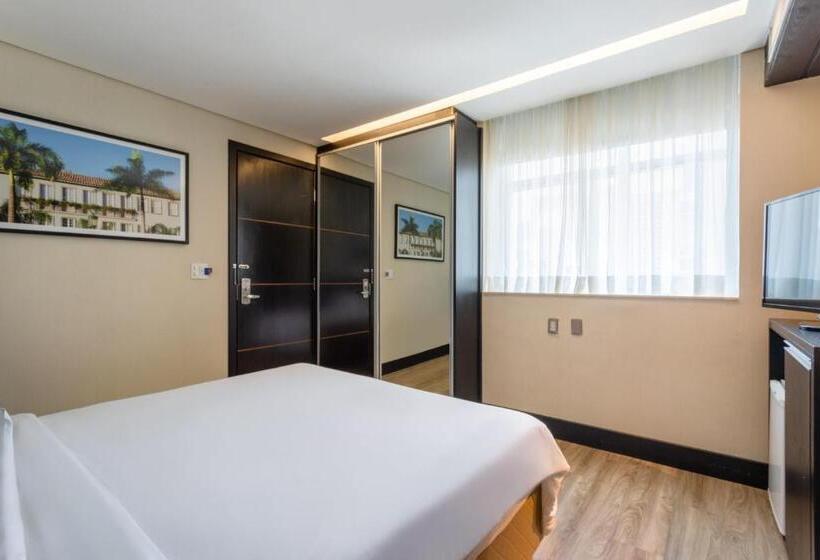 适合残疾人使用的标准间, Tryp By Wyndham Belo Horizonte Savassi