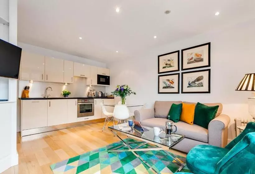 آپارتمان لوکس 1 خوابه, Nell Gwynn Chelsea Accommodation