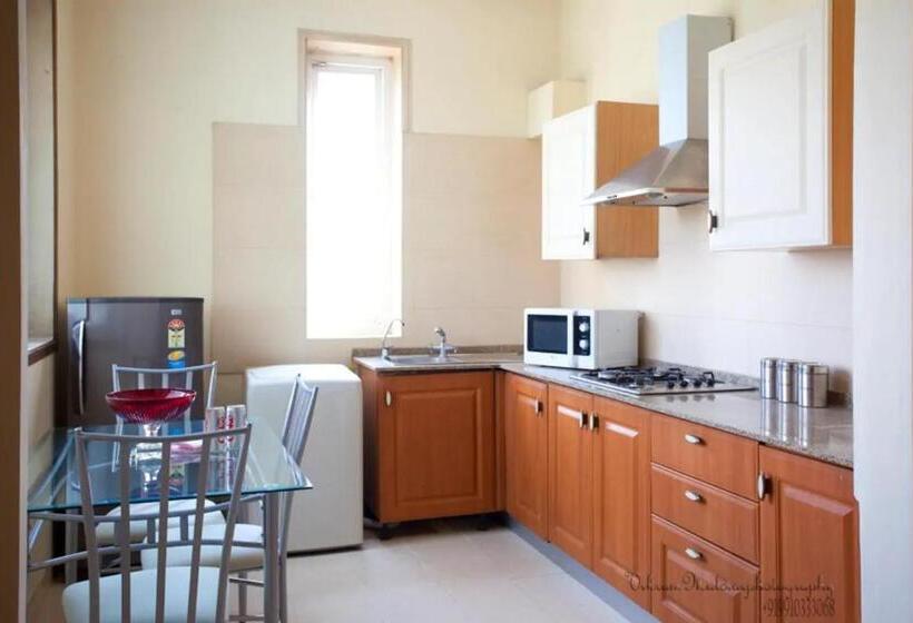 شقة غرفتين, Perch Service Apartment Sector 40