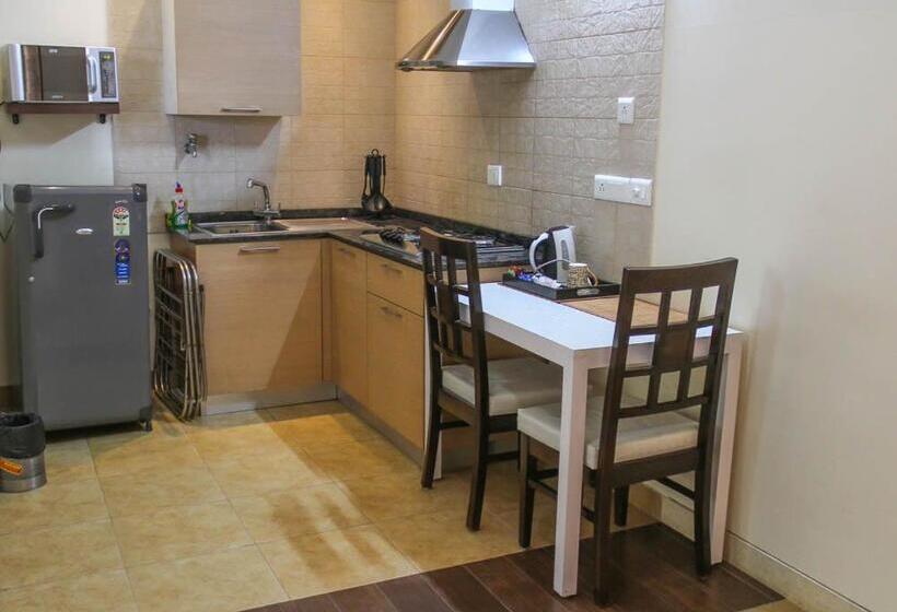 شقة غرفة واحدة, Perch Service Apartment Sector 40