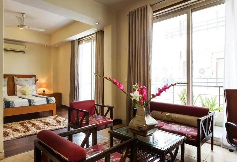آپارتمان 1 خوابه, Perch Service Apartment  Sector 40
