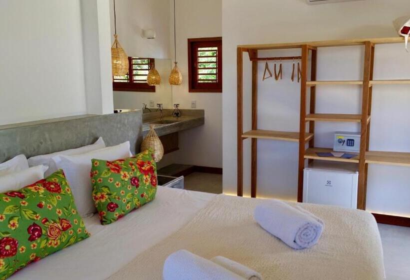 Номер Стандарт Вид на Море с Балконом, Pousada Tartaruga Boutique