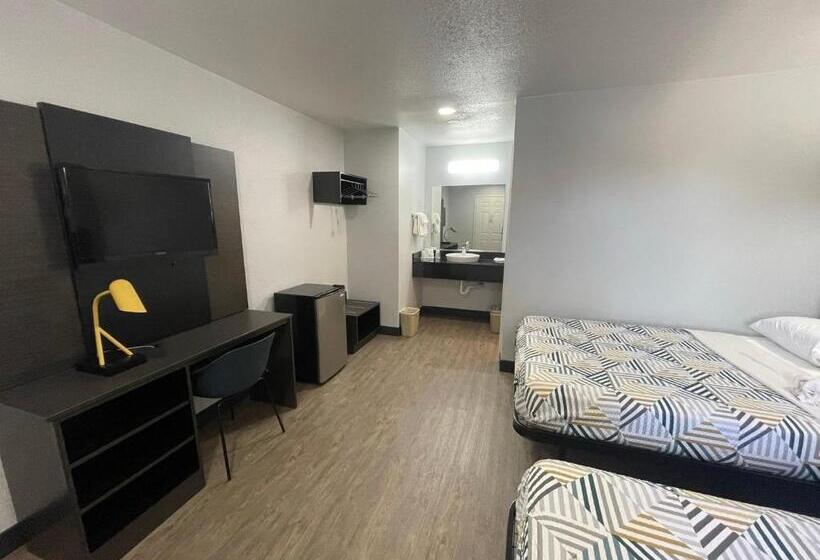 2ダブルベッドのスタンダードルーム, Motel 6 Denton, Tx  Unt