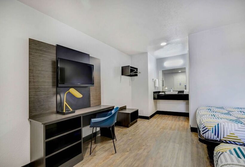 2ダブルベッドのスタンダードルーム, Motel 6 Denton, Tx  Unt