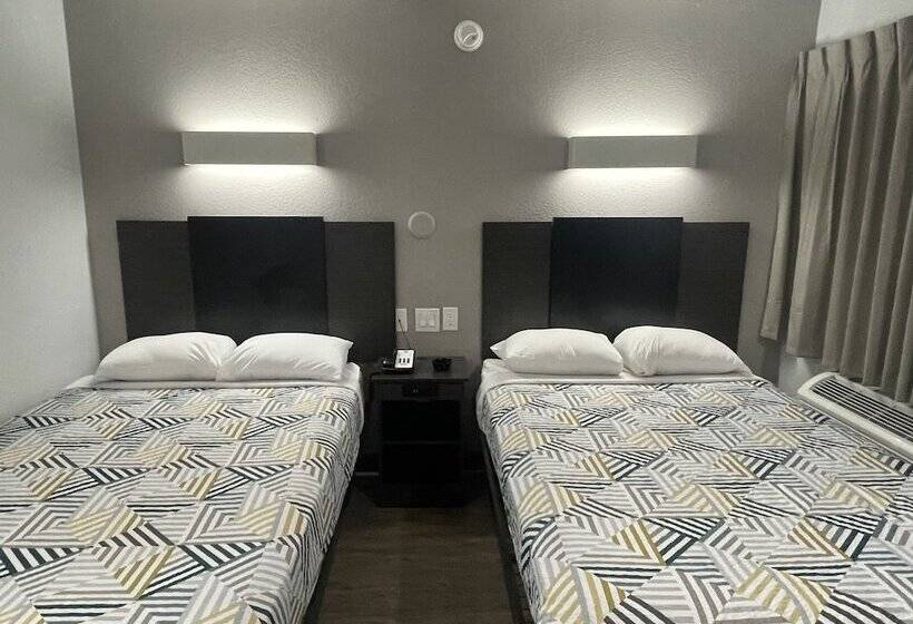 2ダブルベッドのスタンダードルーム, Motel 6 Denton, Tx  Unt