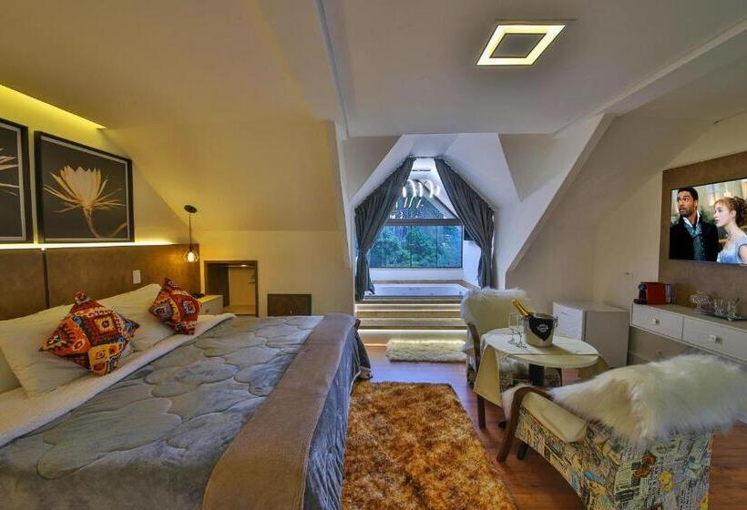 Standaardkamer met Kingsize Bed, Caminho Das Pedras Pousada De Charme