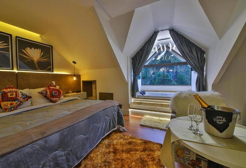 Standaardkamer met Kingsize Bed, Caminho Das Pedras Pousada De Charme