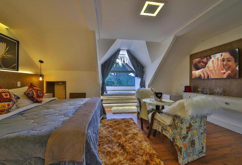 Standaardkamer met Kingsize Bed, Caminho Das Pedras Pousada De Charme