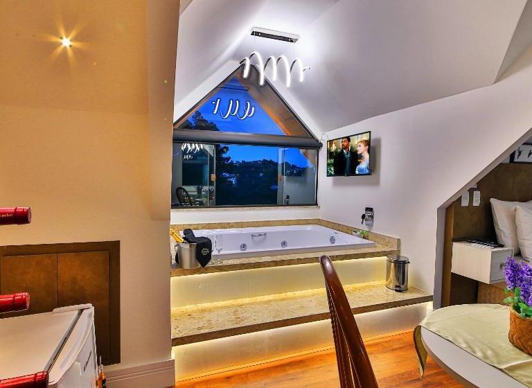 Suite met Jacuzzi, Caminho Das Pedras Pousada De Charme