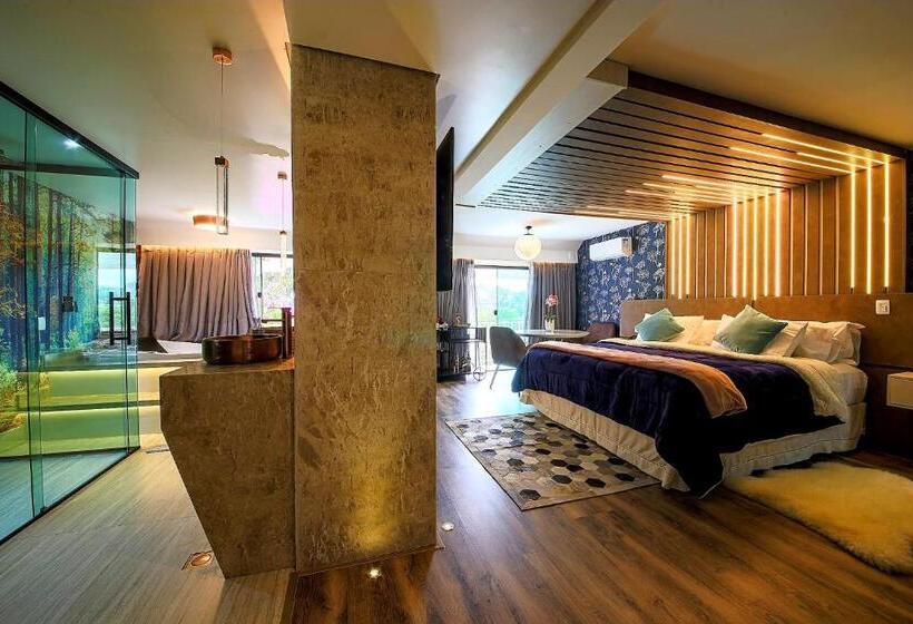 Suite met Kingsize Bed, Caminho Das Pedras Pousada De Charme