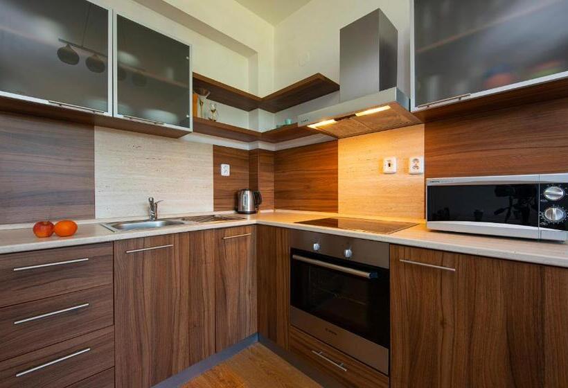 침실 1개 컴포트 아파트, Apartmany Sileas