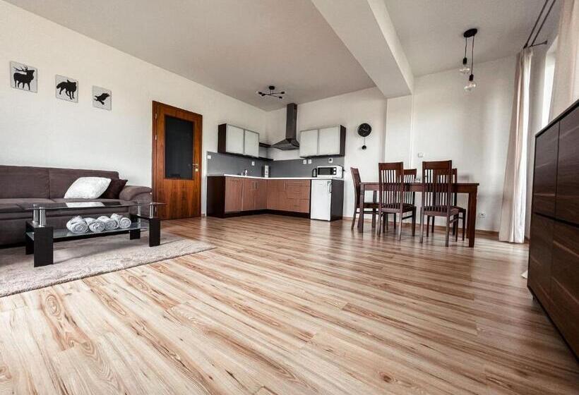 침실 1개 디럭스 아파트, Apartmany Sileas