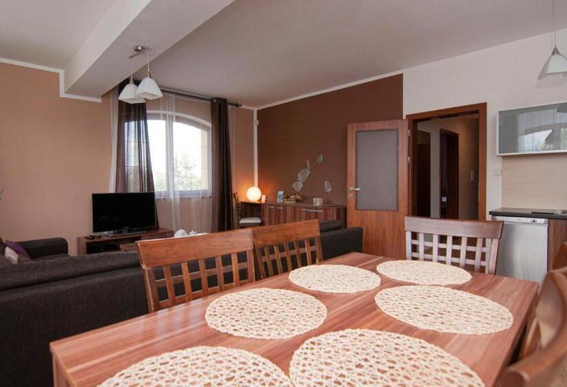 침실 1개 디럭스 아파트, Apartmany Sileas