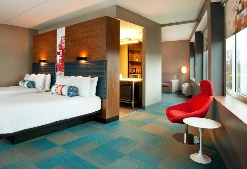 جناح سرير ملكى, Aloft Raleigh