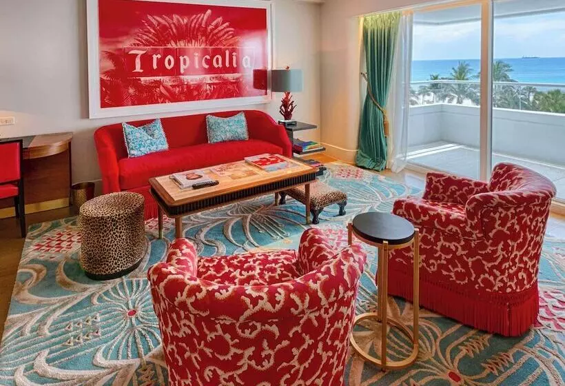 オーシャンビュージュニアスイート, Faena Hotel Miami Beach