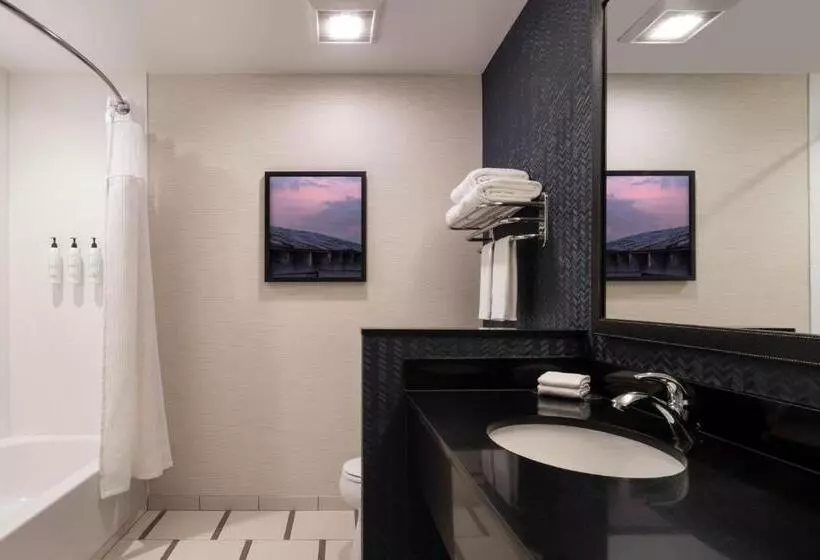 اتاق استاندارد با تخت بزرگ, Fairfield Inn & Suites By Marriott Akron Fairlawn