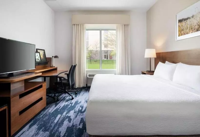 اتاق استاندارد با تخت بزرگ, Fairfield Inn & Suites By Marriott Akron Fairlawn