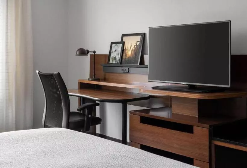 اتاق استاندارد با تخت بزرگ, Fairfield Inn & Suites By Marriott Akron Fairlawn