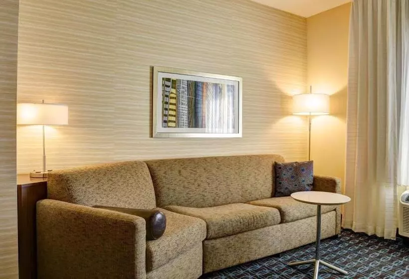 キングサイズベッドのスイートルーム, Fairfield Inn & Suites By Marriott Rochester Mayo Clinic Area/saint Marys