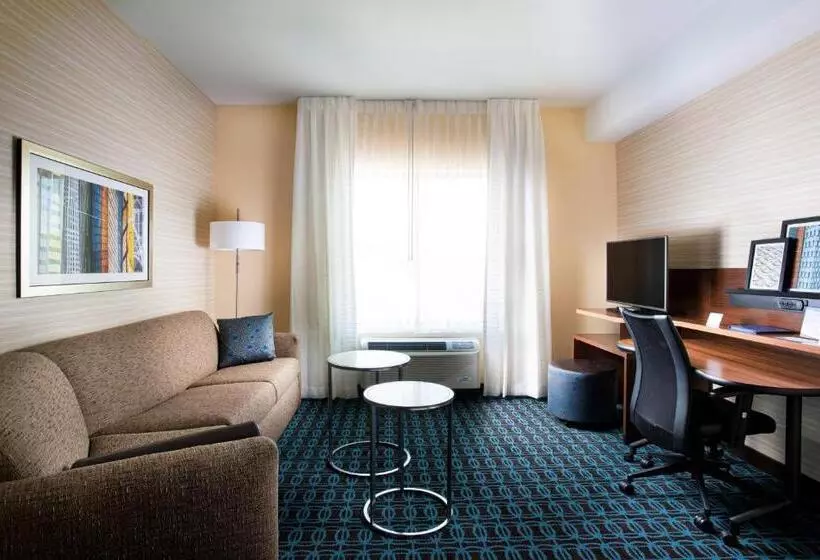 キングサイズベッドのスイートルーム, Fairfield Inn & Suites By Marriott Rochester Mayo Clinic Area/saint Marys